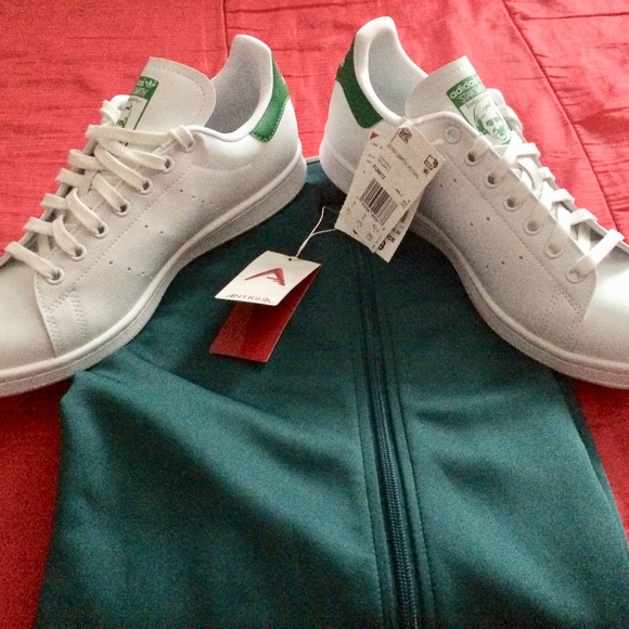 SOLD - Adidas Stan Smith Sz 9.5 & Antigua Jacket - Picture 8 of 11